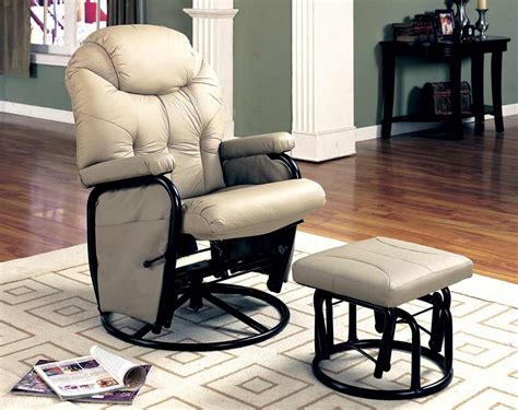 swivel rocking chairs with ottoman